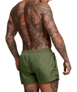 XMARTIAL Unstoppable Green Gym Shorts