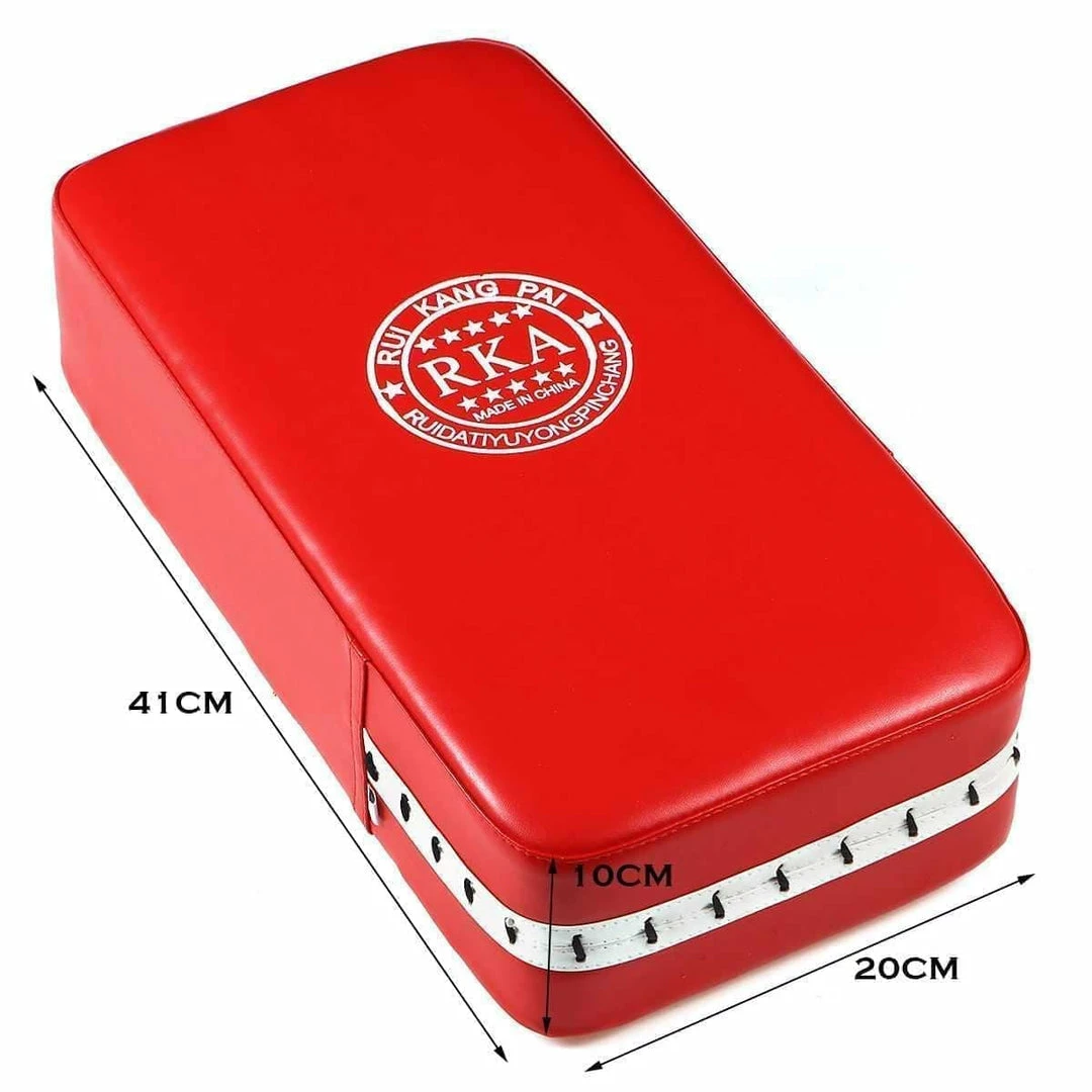 XMARTIAL 2 Pcs Red Barricade Muay Thai Pads 5 XMARTIAL 2 Pcs Red Barricade Muay Thai Pads