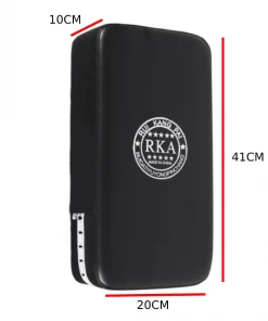 XMARTIAL 2 Pcs Black Barricade Muay Thai Pads Muay Thai Gear 9 XMARTIAL 2 Pcs Black Barricade Muay Thai Pads Muay Thai Gear