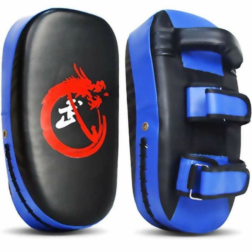 XMARTIAL 2 Pcs Blue Target Muay Thai Pads Muay Thai Gear 3 XMARTIAL 2 Pcs Blue Target Muay Thai Pads Muay Thai Gear
