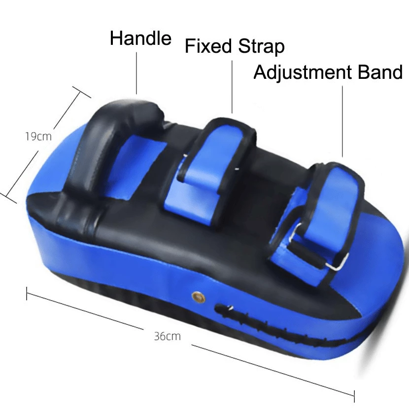 XMARTIAL 2 Pcs Blue Target Muay Thai Pads Muay Thai Gear 5 XMARTIAL 2 Pcs Blue Target Muay Thai Pads Muay Thai Gear