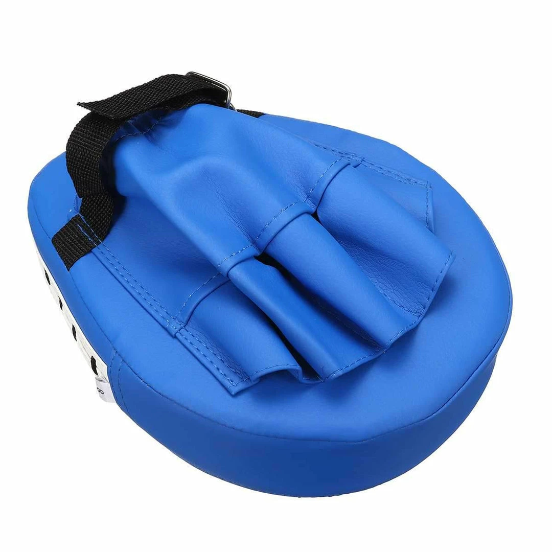 XMARTIAL Less Than $35 2 Pcs Blue Training Muay Thai Pads 4 XMARTIAL Less Than $35 2 Pcs Blue Training Muay Thai Pads