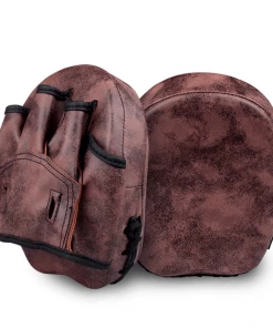 XMARTIAL 2 Pcs Leather Muay Thai Pads