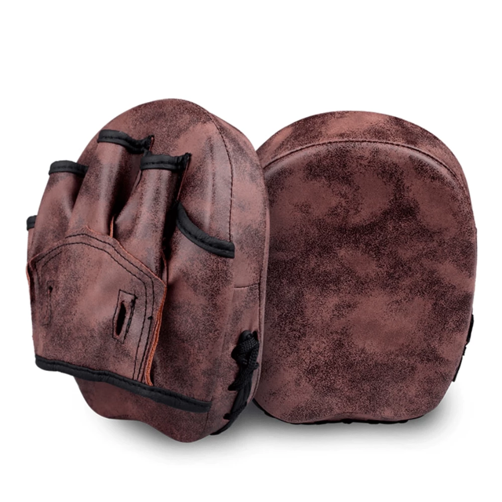 XMARTIAL 2 Pcs Leather Muay Thai Pads 3 XMARTIAL 2 Pcs Leather Muay Thai Pads