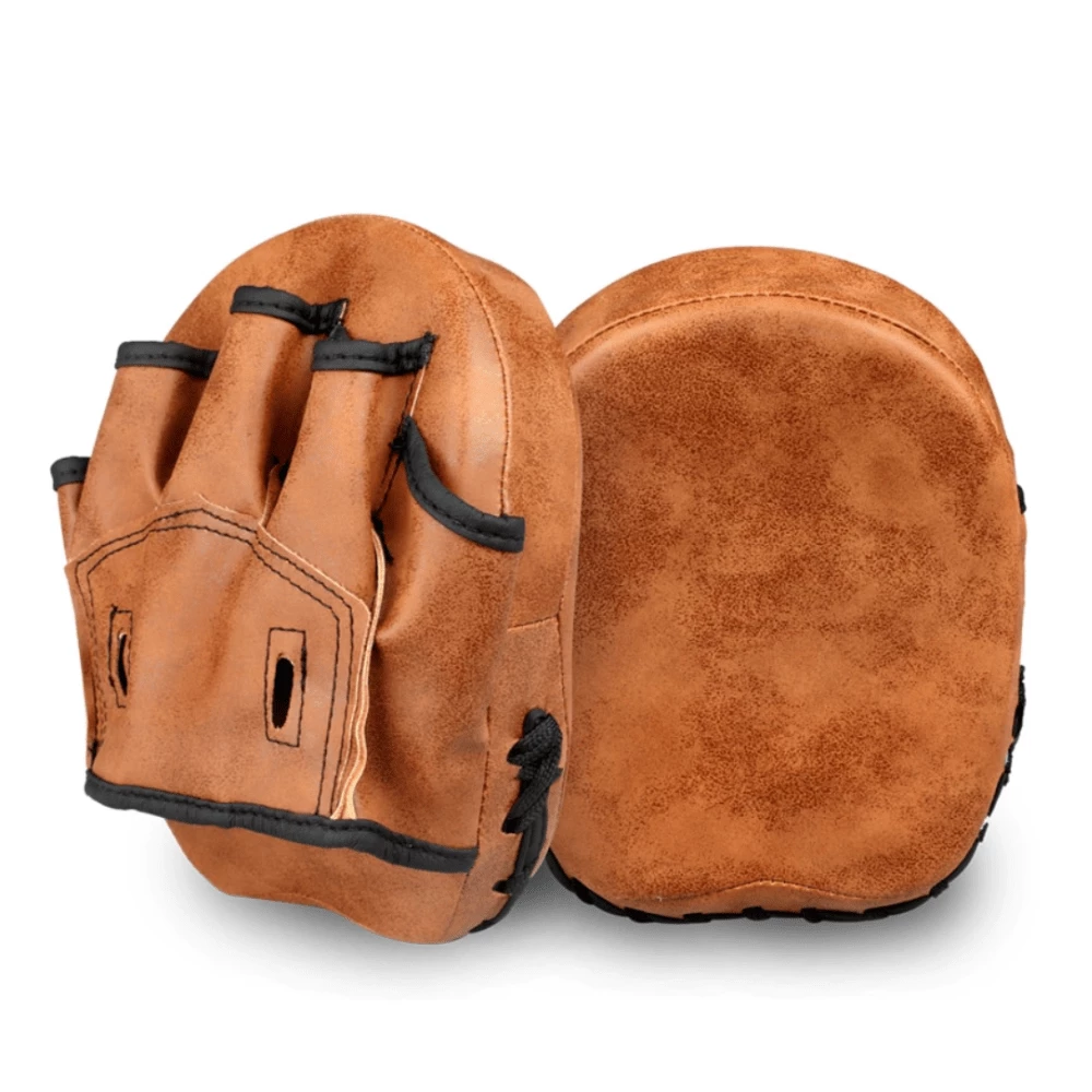 XMARTIAL 2 Pcs Leather Muay Thai Pads 4 XMARTIAL 2 Pcs Leather Muay Thai Pads