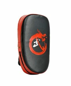 XMARTIAL 2 Pcs Red Black Target Muay Thai Pads