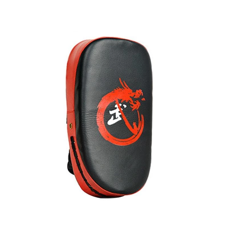 XMARTIAL 2 Pcs Red Black Target Muay Thai Pads 4 XMARTIAL 2 Pcs Red Black Target Muay Thai Pads