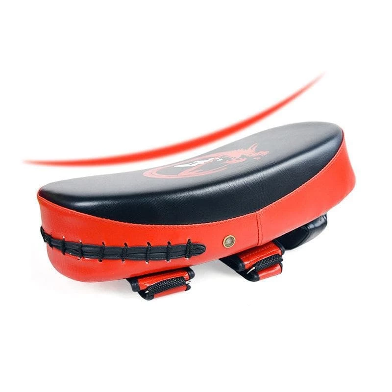 XMARTIAL 2 Pcs Red Black Target Muay Thai Pads 5 XMARTIAL 2 Pcs Red Black Target Muay Thai Pads