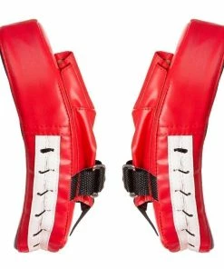 XMARTIAL 2 Pcs Red Training Muay Thai Pads Less Than $35