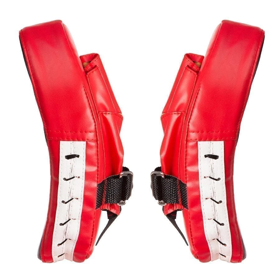 XMARTIAL 2 Pcs Red Training Muay Thai Pads Less Than $35 4 XMARTIAL 2 Pcs Red Training Muay Thai Pads Less Than $35