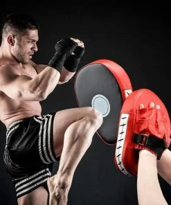 XMARTIAL 2 Pcs Red Training Muay Thai Pads Less Than $35 9 XMARTIAL 2 Pcs Red Training Muay Thai Pads Less Than $35