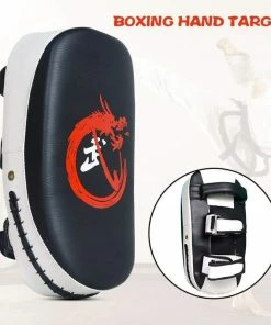 XMARTIAL 2 Pcs White Target Muay Thai Pads