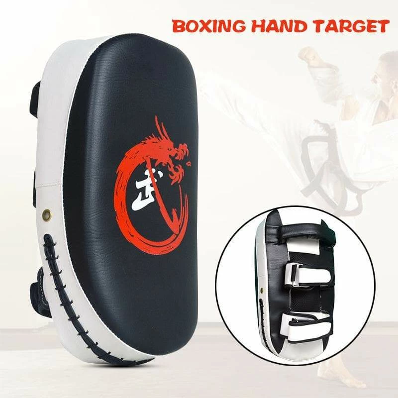 XMARTIAL 2 Pcs White Target Muay Thai Pads 4 XMARTIAL 2 Pcs White Target Muay Thai Pads