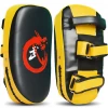 XMARTIAL Muay Thai Gear 2 Pcs Yellow Target Muay Thai Pads 2 XMARTIAL Muay Thai Gear 2 Pcs Yellow Target Muay Thai Pads