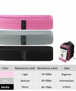 XMARTIAL 3 Level Power Resistance Bands Training Equipment 12 XMARTIAL 3 Level Power Resistance Bands Training Equipment