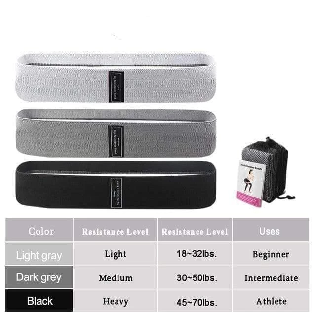 XMARTIAL 3 Level Power Resistance Bands Training Equipment 4 XMARTIAL 3 Level Power Resistance Bands Training Equipment