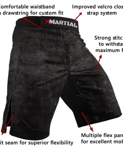 XMARTIAL Accent Minimalist BJJ/MMA Shorts 9 XMARTIAL Accent Minimalist BJJ/MMA Shorts