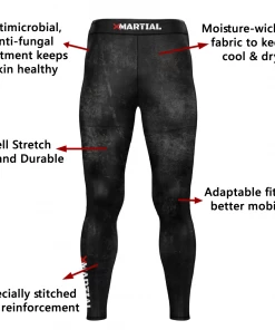 XMARTIAL Compression Pants Accent Minimalist Spats