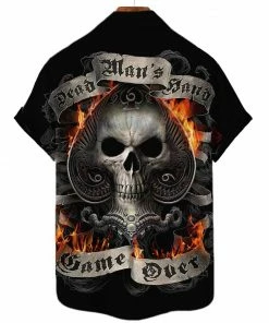 XMARTIAL Streetwear & Athletics Ace Reaper Casual Shirt