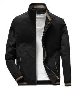 XMARTIAL Alpha Black Bomber Jacket