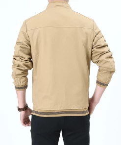 XMARTIAL Streetwear & Athletics Alpha Brown Bomber Jacket