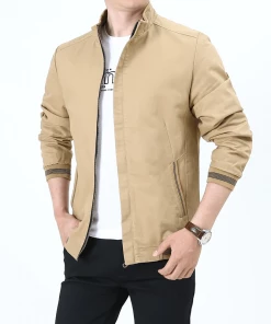 XMARTIAL Streetwear & Athletics Alpha Brown Bomber Jacket