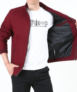 XMARTIAL Alpha Red Bomber Jacket