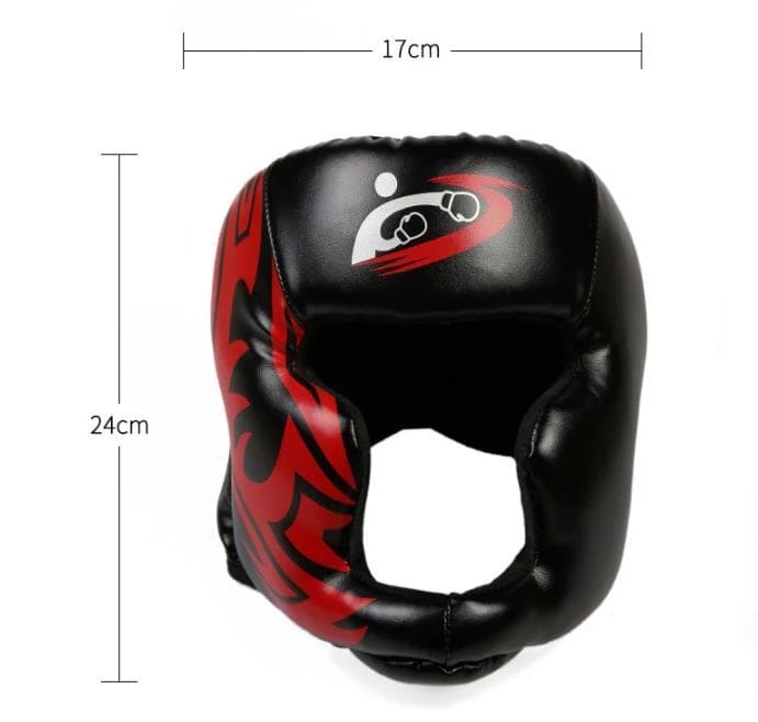 XMARTIAL Red Amateur Boxing Headgear 6 XMARTIAL Red Amateur Boxing Headgear