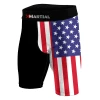 XMARTIAL American Warrior BJJ/MMA Compression Shorts