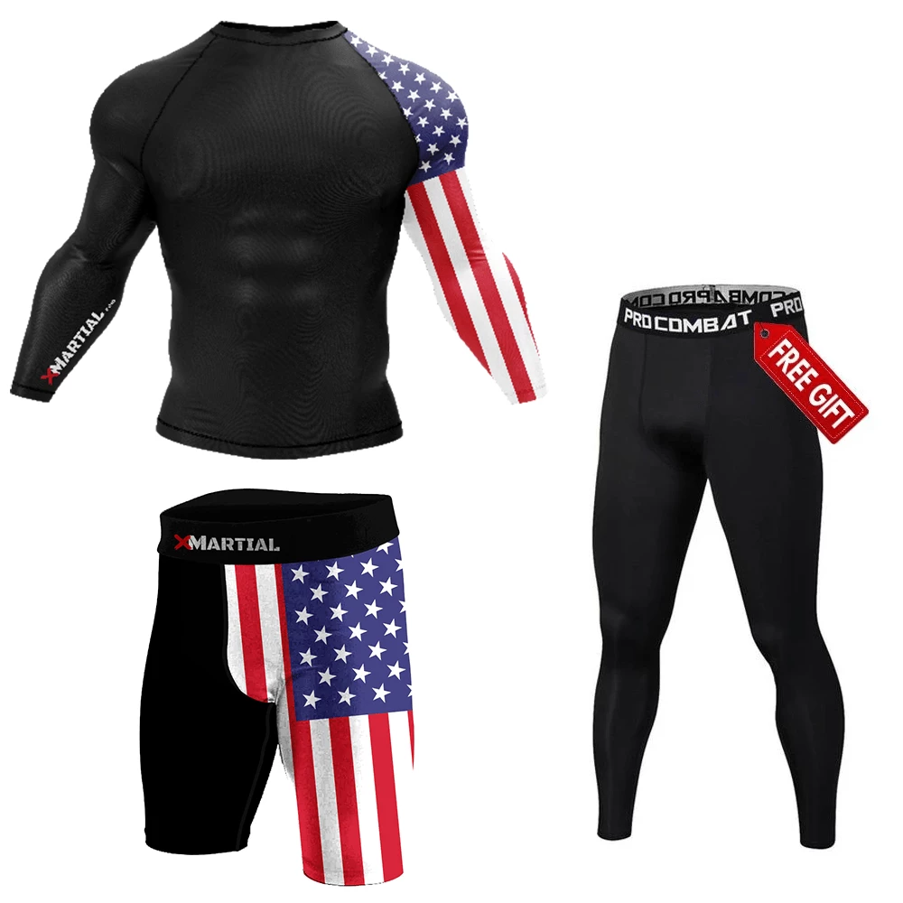 XMARTIAL American Warrior Fightwear Bundle 4 XMARTIAL American Warrior Fightwear Bundle