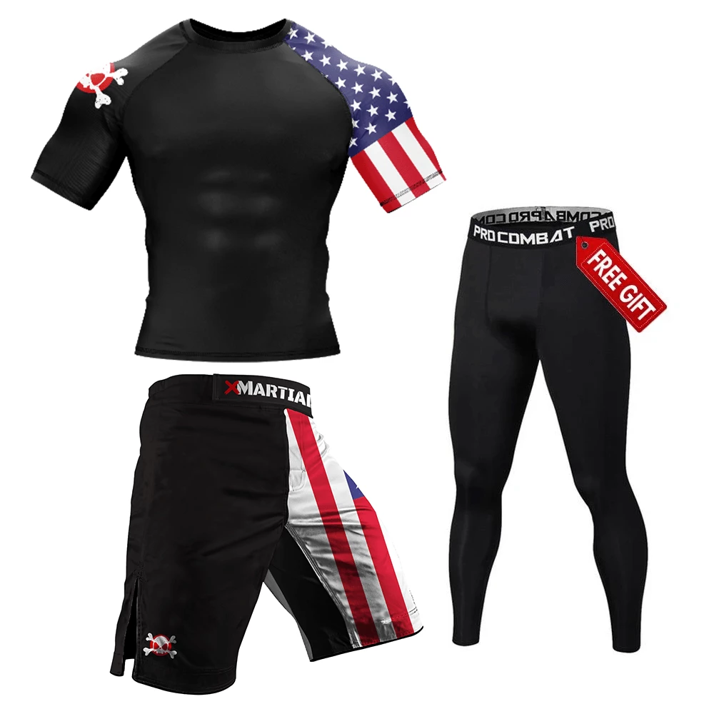 XMARTIAL American Warrior Fightwear Bundle 7 XMARTIAL American Warrior Fightwear Bundle