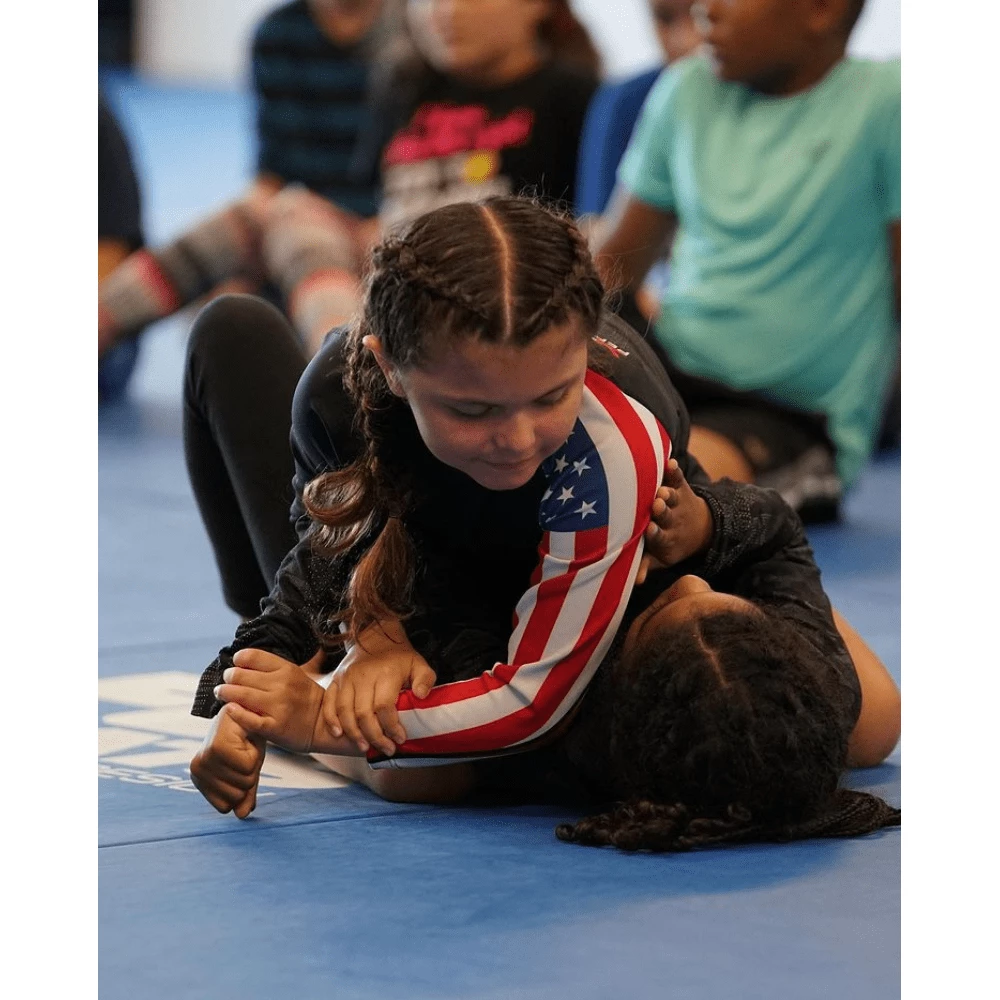 XMARTIAL American Warrior Kids Rash Guard 4 XMARTIAL American Warrior Kids Rash Guard