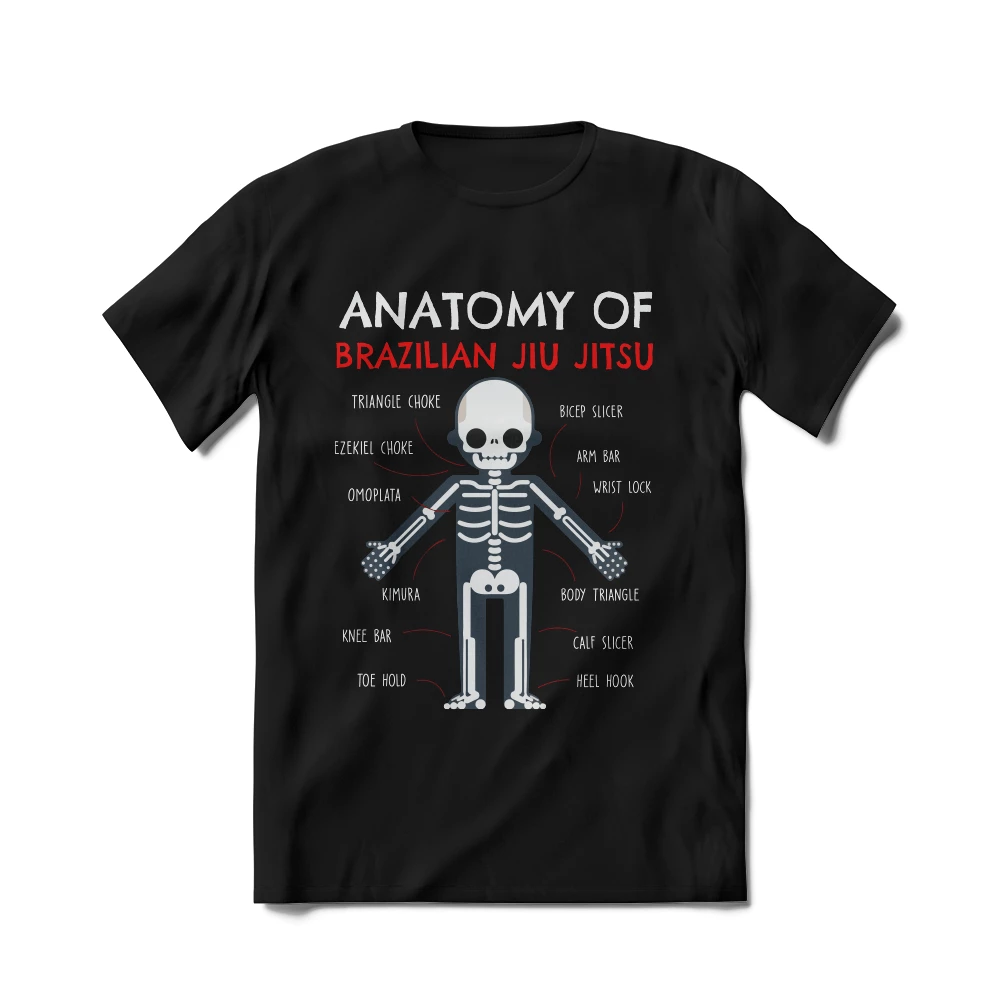 XMARTIAL Anatomy BJJ T-Shirt BJJ Gear 3 XMARTIAL Anatomy BJJ T-Shirt BJJ Gear