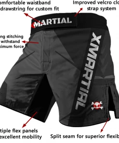 XMARTIAL Armor Hybrid BJJ/MMA Shorts
