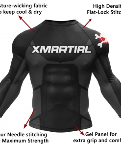 XMARTIAL Armor Rash Guard