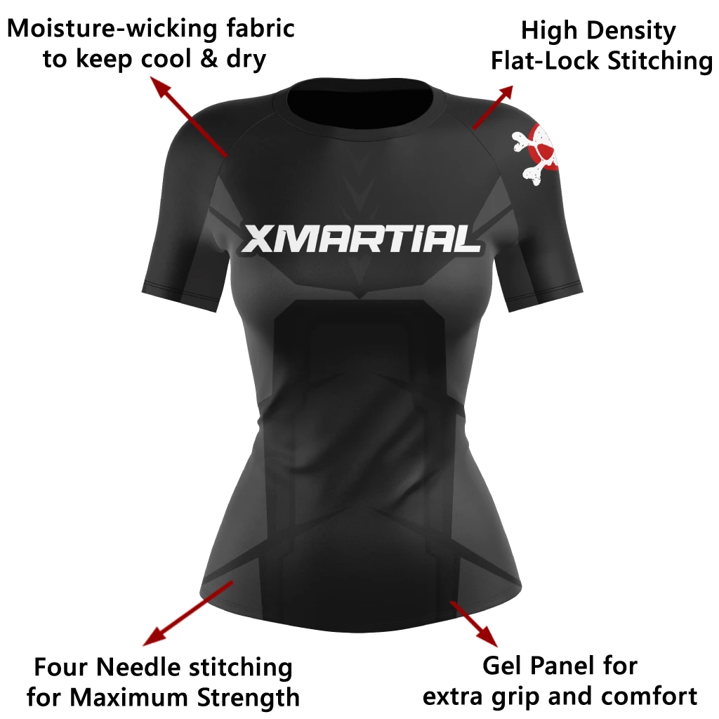 XMARTIAL Rash Guards Armor Women's Rash Guard 8 XMARTIAL Rash Guards Armor Women's Rash Guard