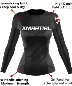 XMARTIAL Rash Guards Armor Women's Rash Guard 13 XMARTIAL Rash Guards Armor Women's Rash Guard