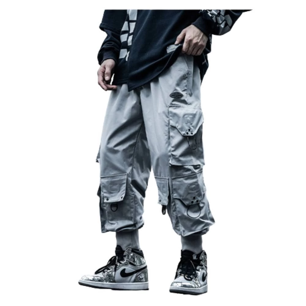 XMARTIAL Ash Gray Cargo Joggers Streetwear & Athletics 5 XMARTIAL Ash Gray Cargo Joggers Streetwear & Athletics