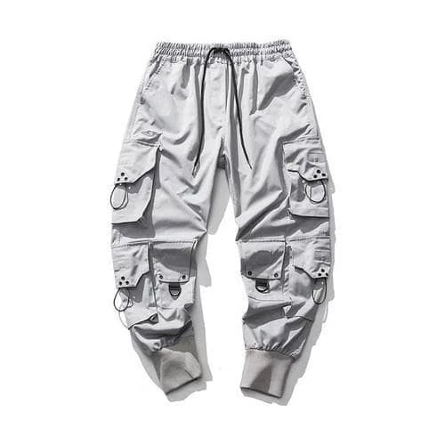 XMARTIAL Ash Gray Cargo Joggers Streetwear & Athletics 3 XMARTIAL Ash Gray Cargo Joggers Streetwear & Athletics