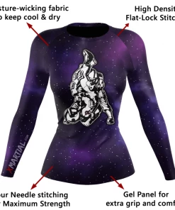 XMARTIAL Astro Women's Rash Guard 13 XMARTIAL Astro Women's Rash Guard