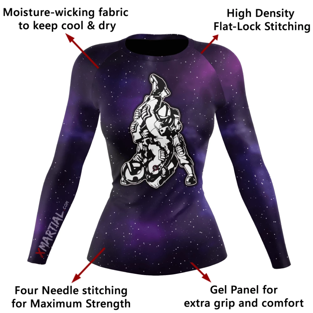 XMARTIAL Astro Women's Rash Guard 7 XMARTIAL Astro Women's Rash Guard