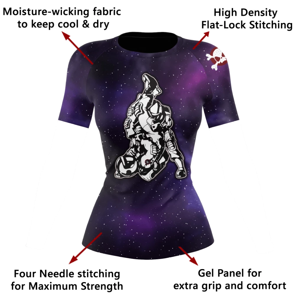 XMARTIAL Astro Women's Rash Guard 8 XMARTIAL Astro Women's Rash Guard