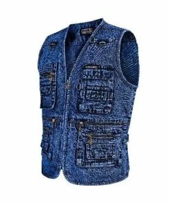 XMARTIAL Autumn Denim Vest New Arrival 10 XMARTIAL Autumn Denim Vest New Arrival