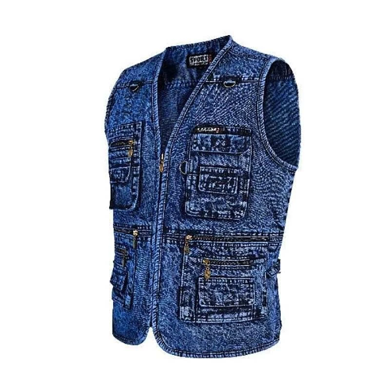 XMARTIAL Autumn Denim Vest New Arrival 5 XMARTIAL Autumn Denim Vest New Arrival