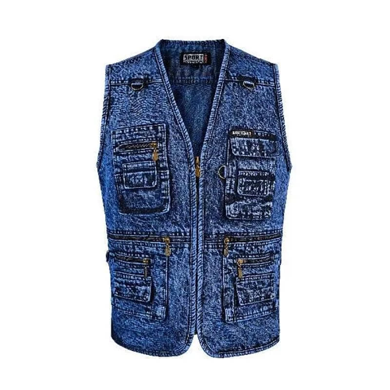 XMARTIAL Autumn Denim Vest New Arrival 4 XMARTIAL Autumn Denim Vest New Arrival