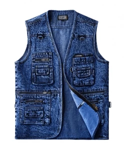 XMARTIAL Autumn Denim Vest New Arrival