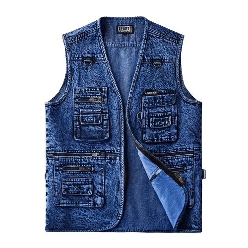 XMARTIAL Autumn Denim Vest New Arrival 3 XMARTIAL Autumn Denim Vest New Arrival