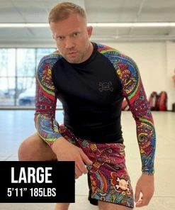 XMARTIAL Rash Guards Aztec Rash Guard