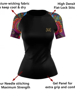 XMARTIAL Aztec Women's Rash Guard