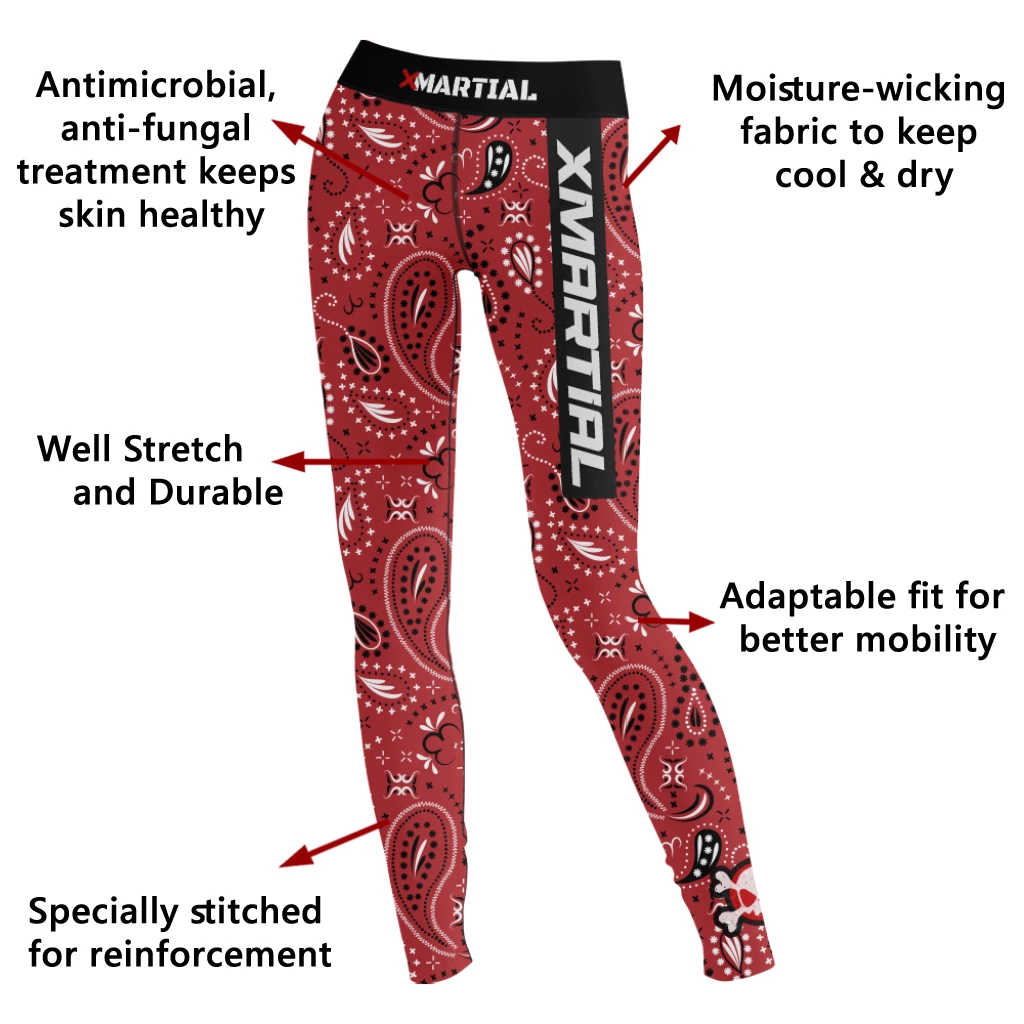 XMARTIAL Bandana Women’s Spats 4 XMARTIAL Bandana Women’s Spats
